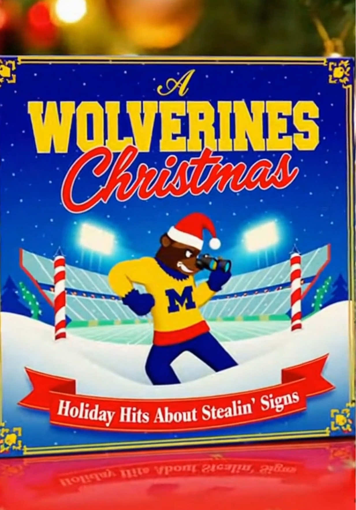 Just in time for bowl season… the album Michigan definitely didn’t steal!🎄🏈😂 #ohiostate #football #bigten #goblue #fyp 