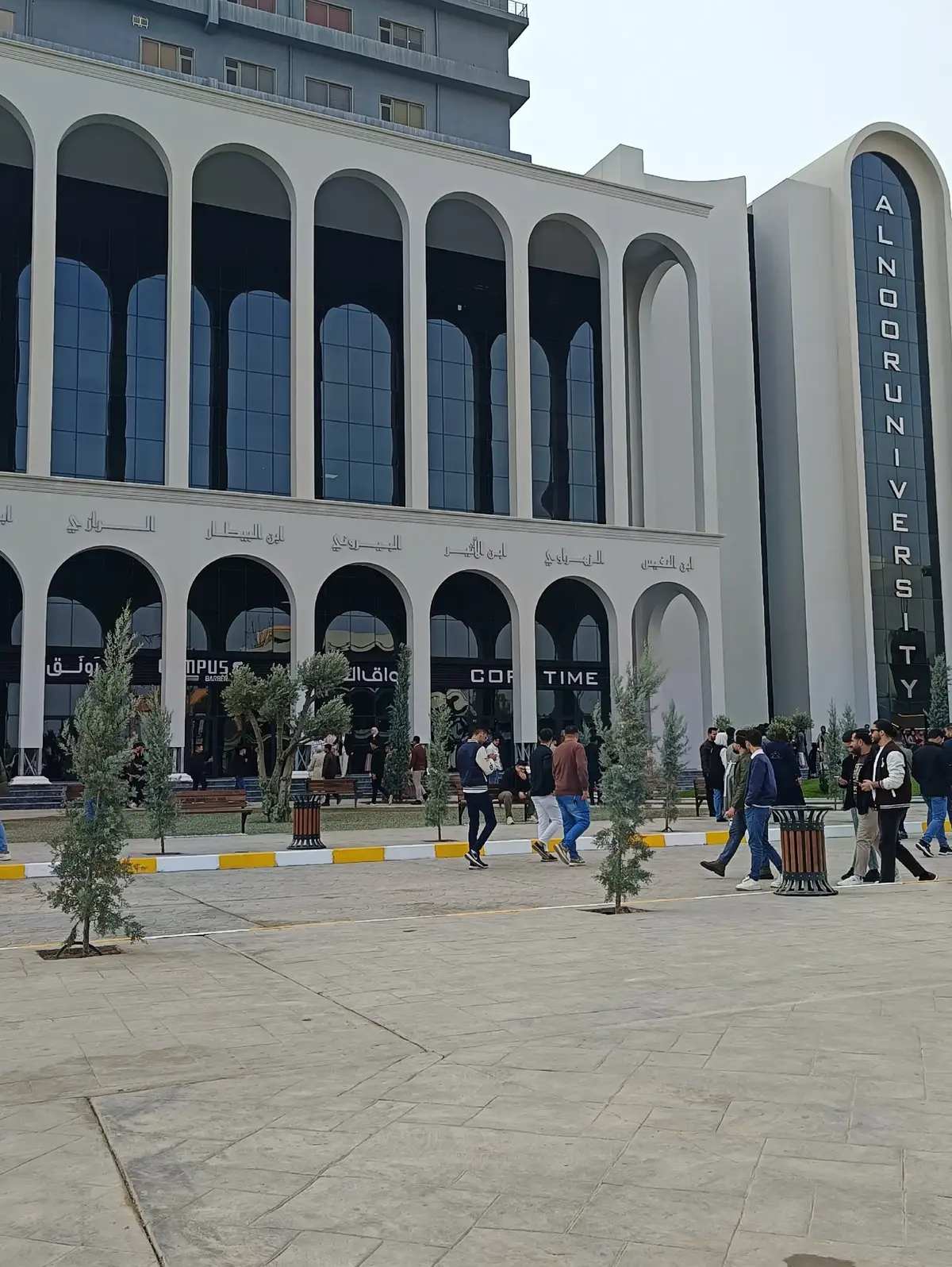 لقطات من سنتر جامعتنا الجديد 🤍✨ومن دوام يوم جديد بجامعة النور الأهلية والقادم أفضل من ناحية التصوير بسبب المحاضرات والزخم ألي بالسنتر ما صورت كثير 🌝 #كلية_النور_الجامعة #تخديرية_المستقبل_تكاؤي #جامعة_بغداد #تكاؤي #جامعة_النور_الاهليه 