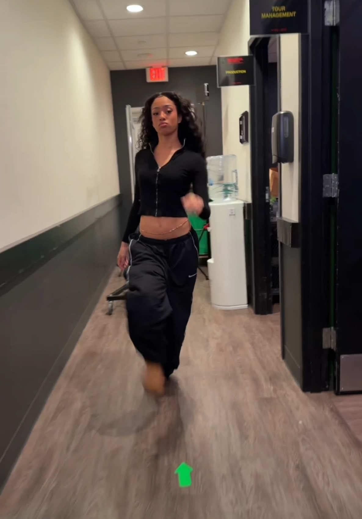 walking into SF night two like #KATSEYE 