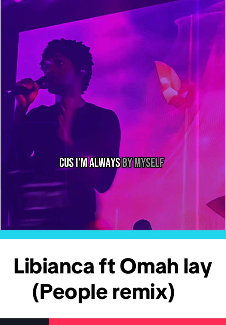 Libianca ft Omah lay =(People remix) lyrics  #viraltiktok #fyp #viral #afrobeats #titoknigeria🇳🇬 #liveperformance #lyricsvibez0 #omahlay 