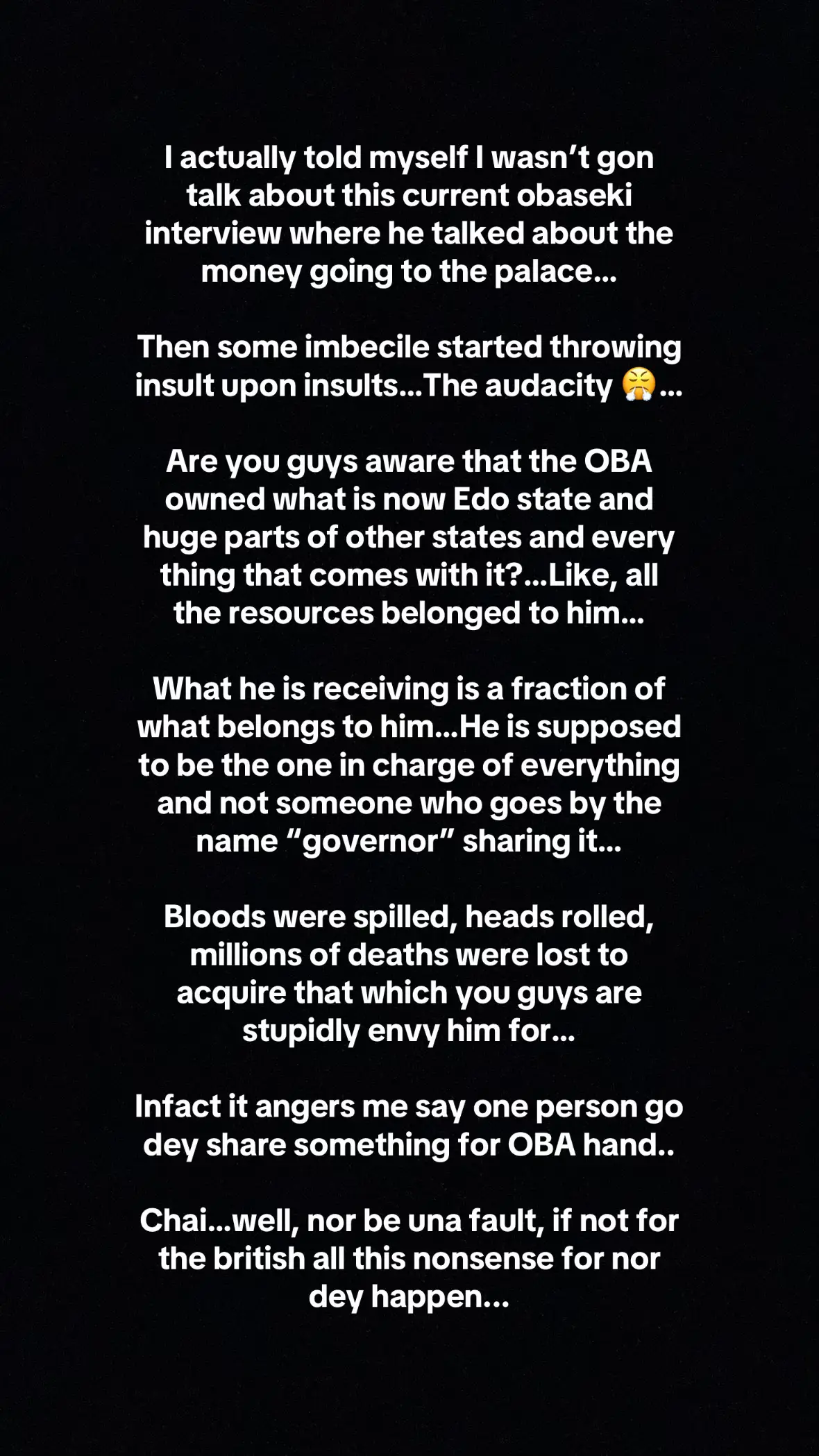 #oba #obaofbenin #beninkingdom #edopeople #fyp 