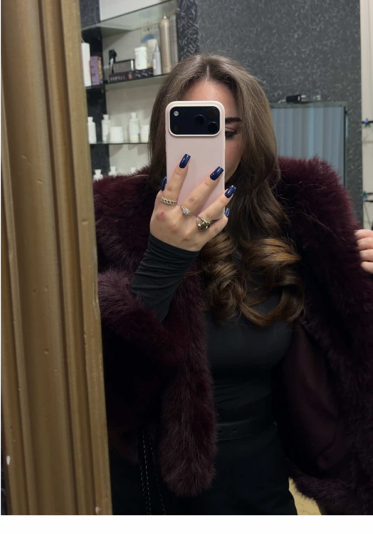 it’s been a while #hairsalon #blowout #layeredhaircut #bouncyblowout #hairstyle 