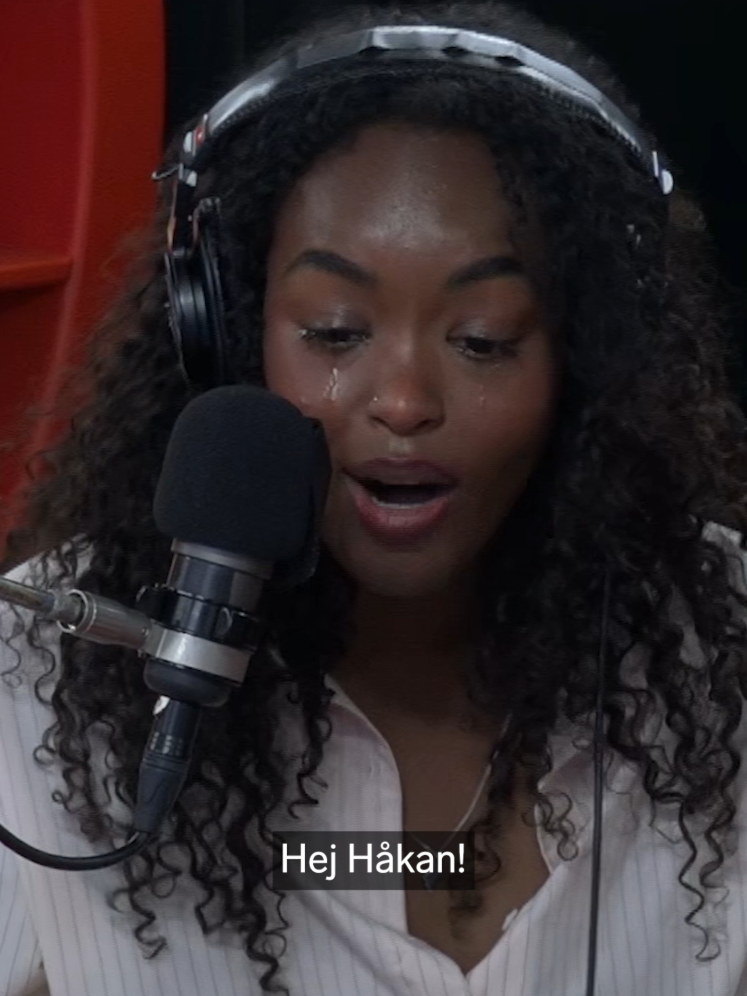 Minst sagt känslosamt när Assias högstadielärare gästar buren på länk ❤️💚❤️💚 #musikhjälpen