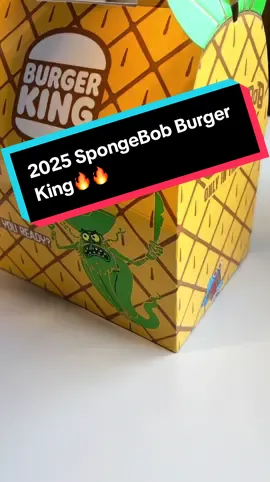 This is awesome. #spongebobsquarepants #burgerking #outnow #fastfood #toyreview 