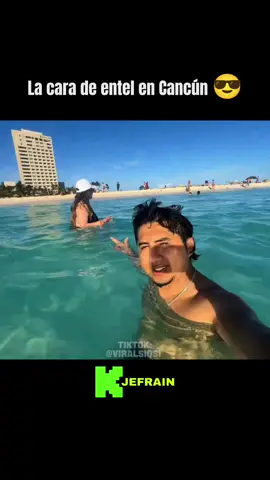 la cara de entel en Cancun #jefrainclips #cancun #mexico #jefrain #humor 