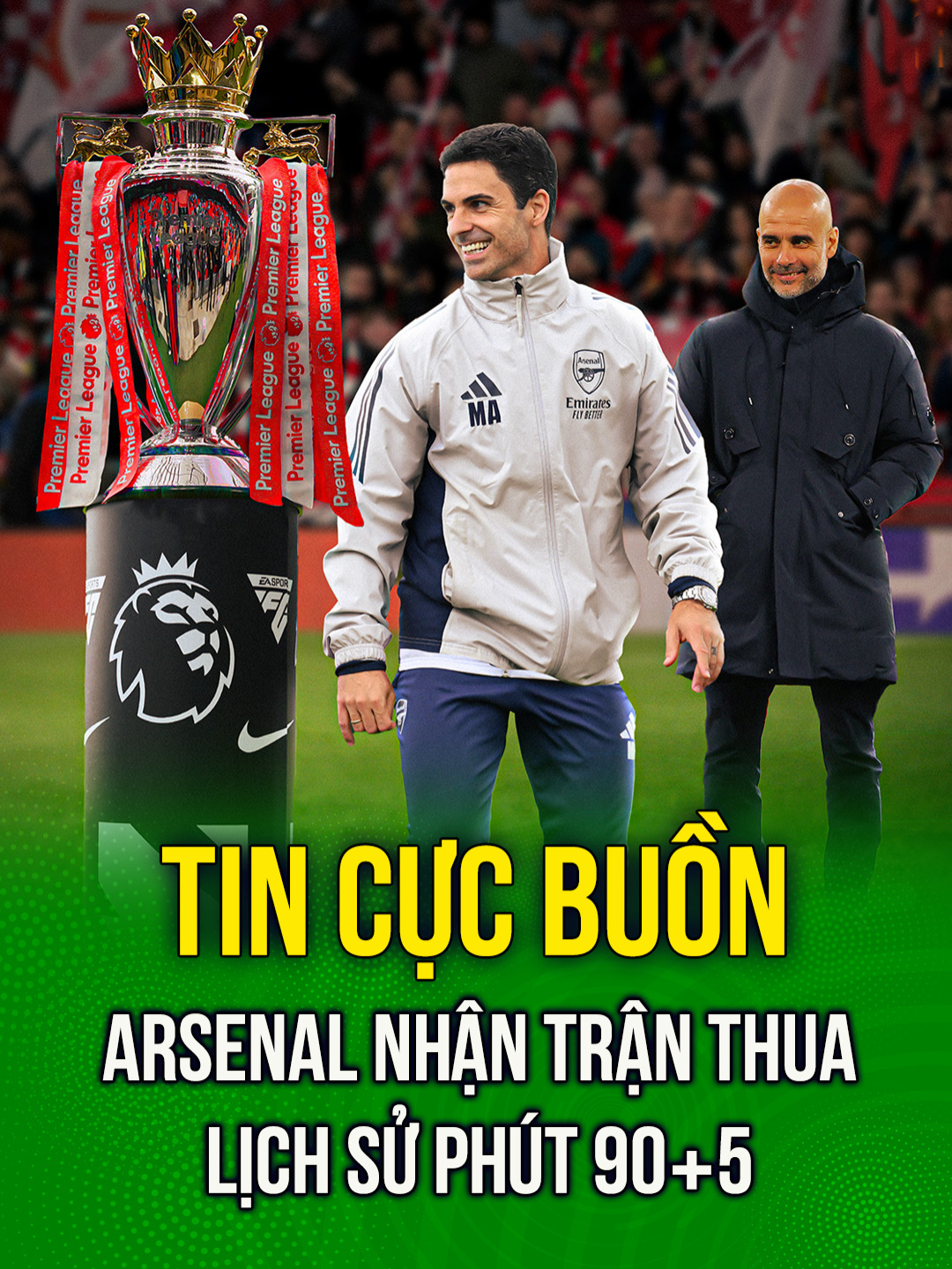 BÀN THẮNG CỦA ĐỊNH MỆNH, PHÁO THỦ THUA SỐC #arsenal #football #footballtiktok #astonvilla