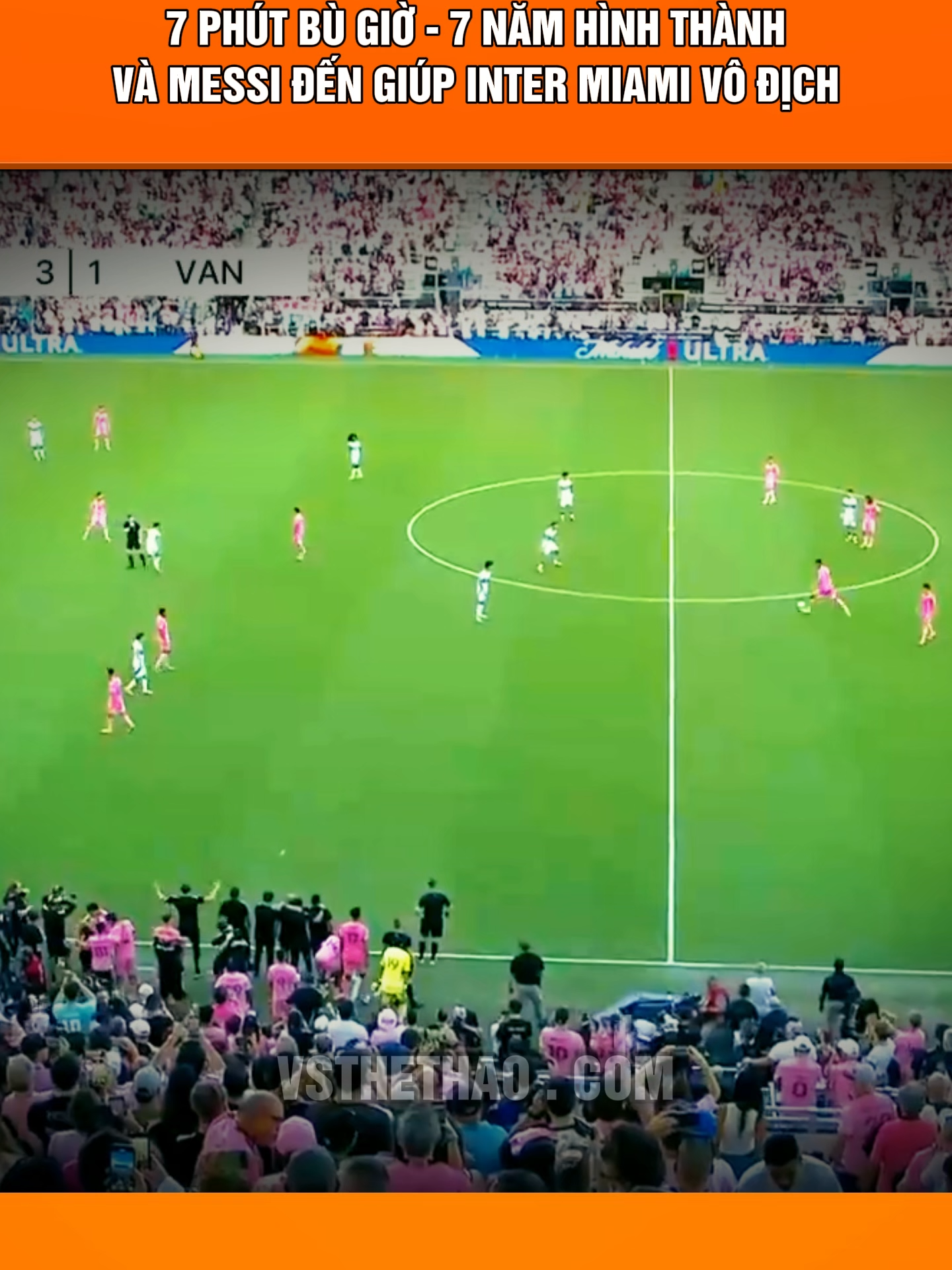 Messi đưa Inter Miami lên ngôi vô địch MLS #colatv #foryou #vsthethao #messi #intermiami