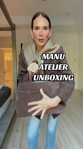 @Manu Atelier Unboxing 🤎🤎🤎 Le Cambon 35 tote #winterfashiontrends #outfits #unboxing 