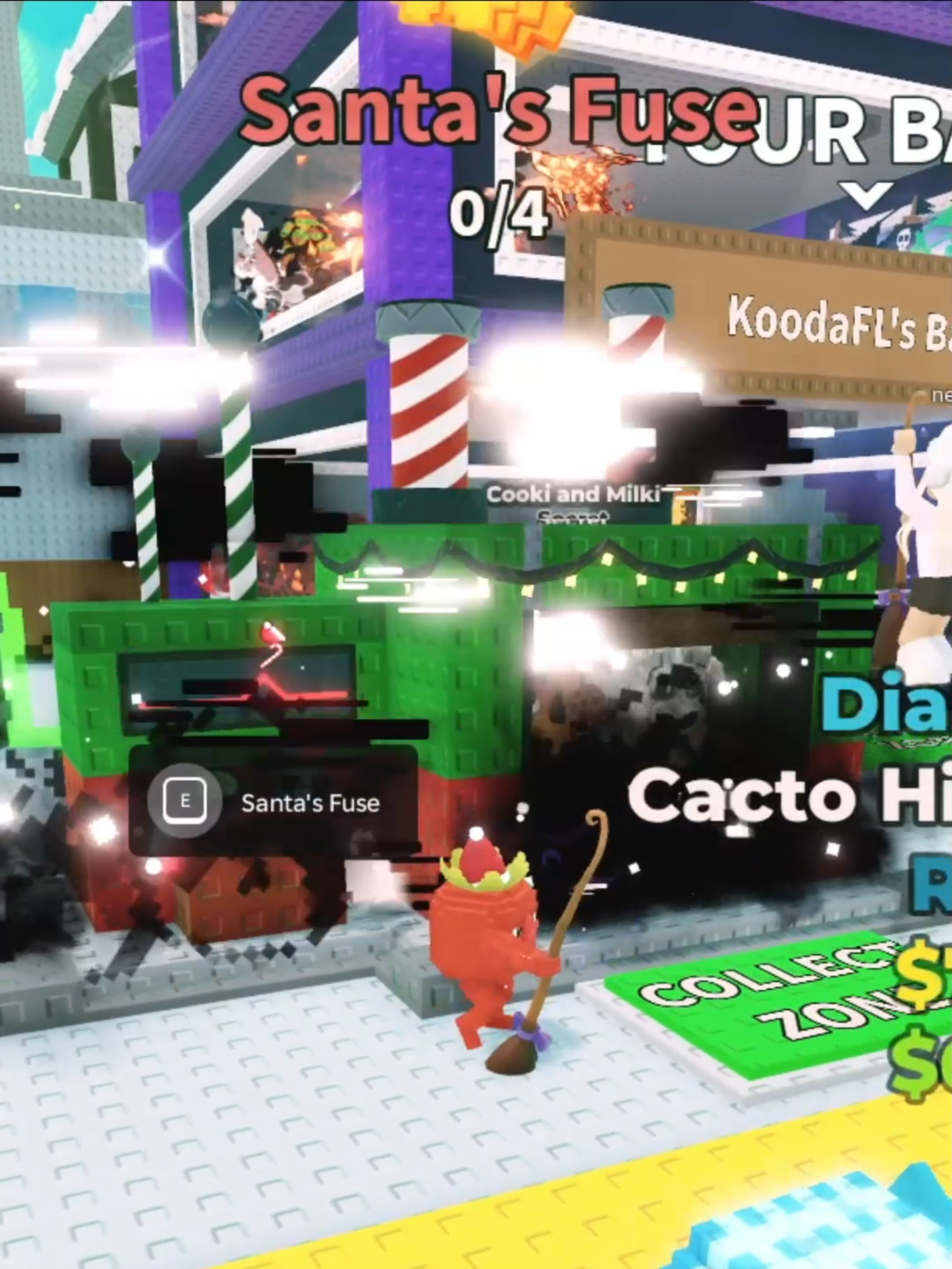 GETTING THE NEW RAREST SECRET OUT OF SANTA FUSE @imbaexd #stealabrainrotroblox #STEALABRAINROT #strawberryelephant #brainrot #roblox #sab