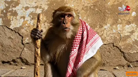 من أقوى المقاطع الثمانية  #ذكاء_اصطناعي #قرد #fouryou #fyp 