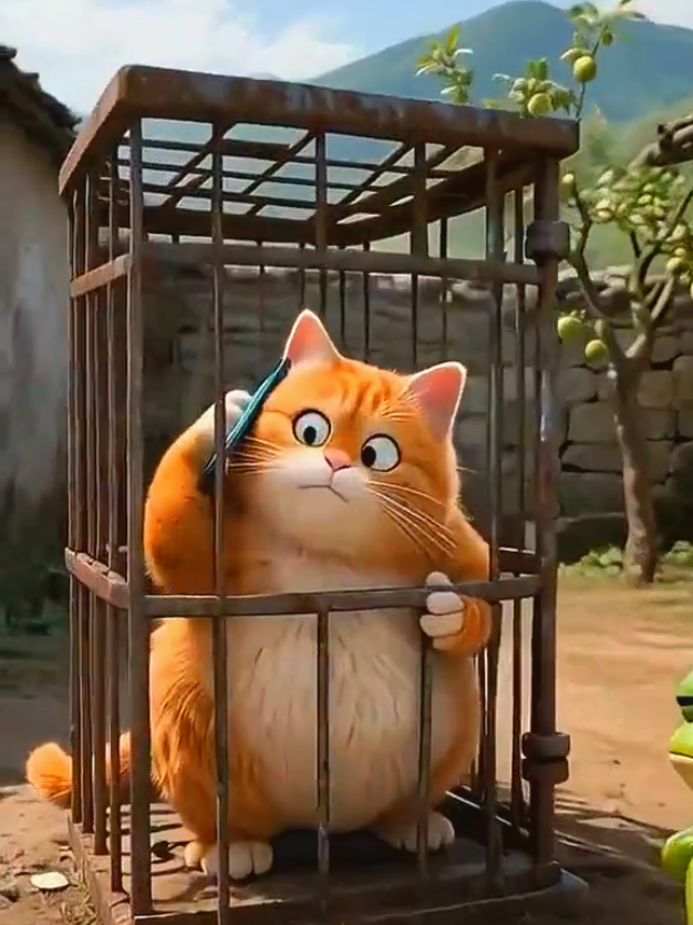 #orangecat #animals #funnyvideo #creatorsearchinsight 