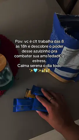 1 sachê no dia pra ficar tranquila #foryou #fyp #viralvideo 