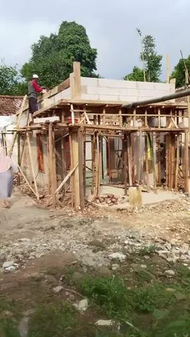renovasi hari ke 7 pengecoran.. gk ada laki laki wanita pun bisa bantuin #fyp