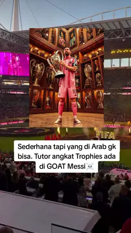 GOAT angkat trophies yg ke 48 #MLS #intermiami #goat #leomessi #messi 