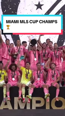 MIAMI ARE KINGS OF MLS 🏆 #MLS #mlscup #messi #leomessi #intermiami @AudiUSA 