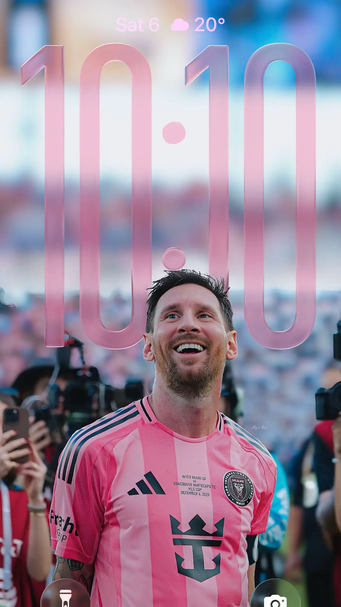 4K Wallpapers | Lionel Messi 🩷 #messi  