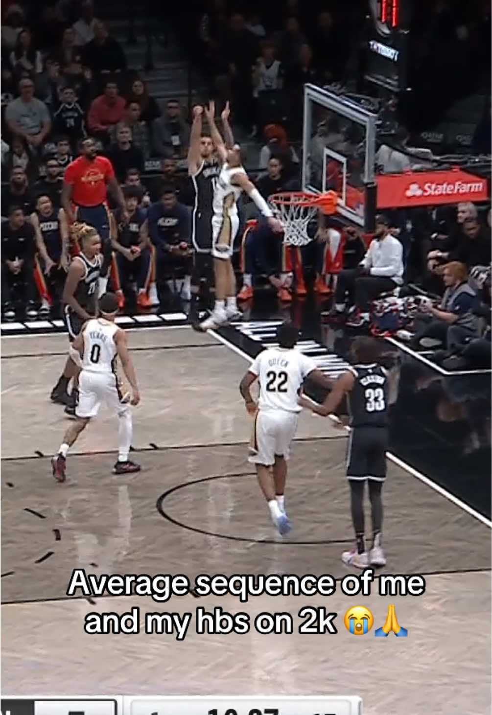 Even happens in the league. 😭🥲 #NBA #basketball #bball #funny #gaming 