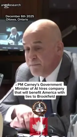 🇨🇦 Evan Solomon, The Minister of AI gets grilled  Minister of Artificial Intelligence and Digital Innovation Evan Solomon told the House of Commons Standing Committee on Science and Research on Wednesday.  However, Conservative MP Kelly DeRidder, who represents the technology-rich Ontario riding of Kitchener Centre, said that expert witnesses have told the committee in its study on AI that “nothing has been implemented” from the original strategy, and she complained that the refresh will only come nine years later.  “What’s your strategy to commercialize and monetize Canadian innovation in Canada so it stays in Canada and is a positive net-return to the Canadian taxpayer?” she asked Mr. Solomon.  #markcarney #Brookfield  #evansolomon #corruption  #canadianpolitics 