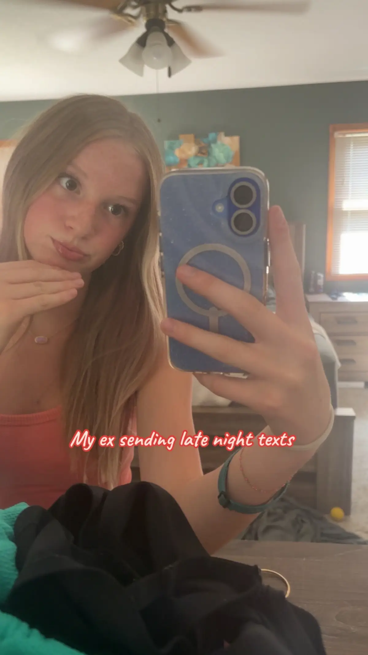 He don’t know how to let go