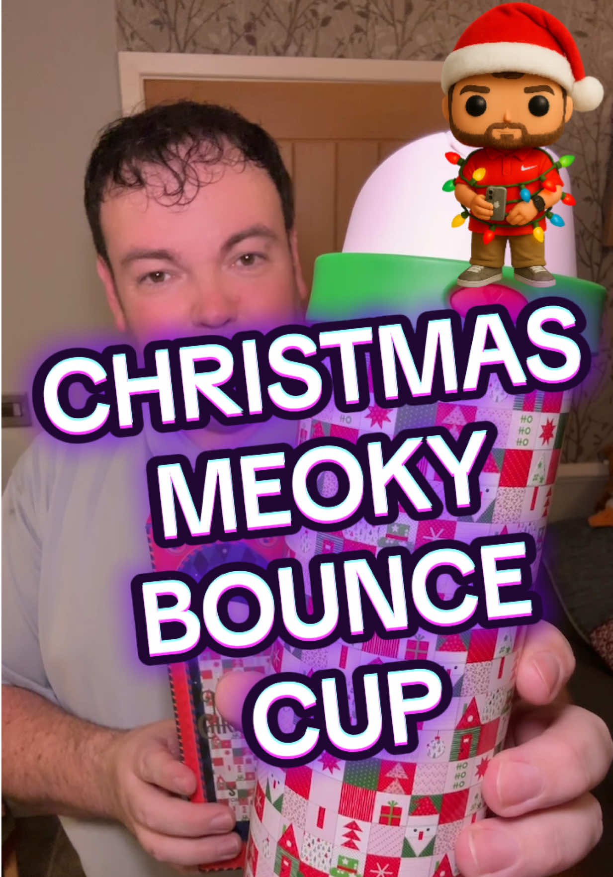 CHRISTMAS MEOKY BOUNCE CUP  #TikTokMadeMeBuyIt #DealDrops #CreatorClub #BlackFriday #Christmas 
