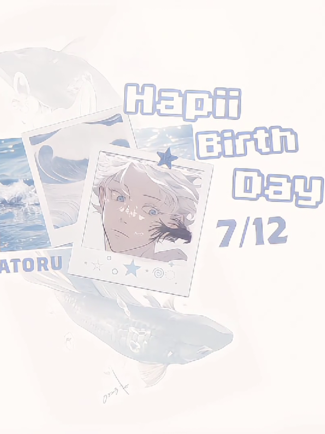 Happy Birthday Gojo Satoru🎉🎂💗 #gojousatoru #vairal #xh #fyp #tnk_bl 