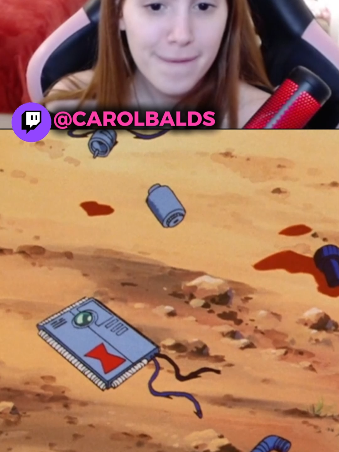 CAROL REAGINDO AO GOHAN SSJ2 VERSÃO COM MUSICA SEM CENSURA #carolbalds #dragonballz #goku