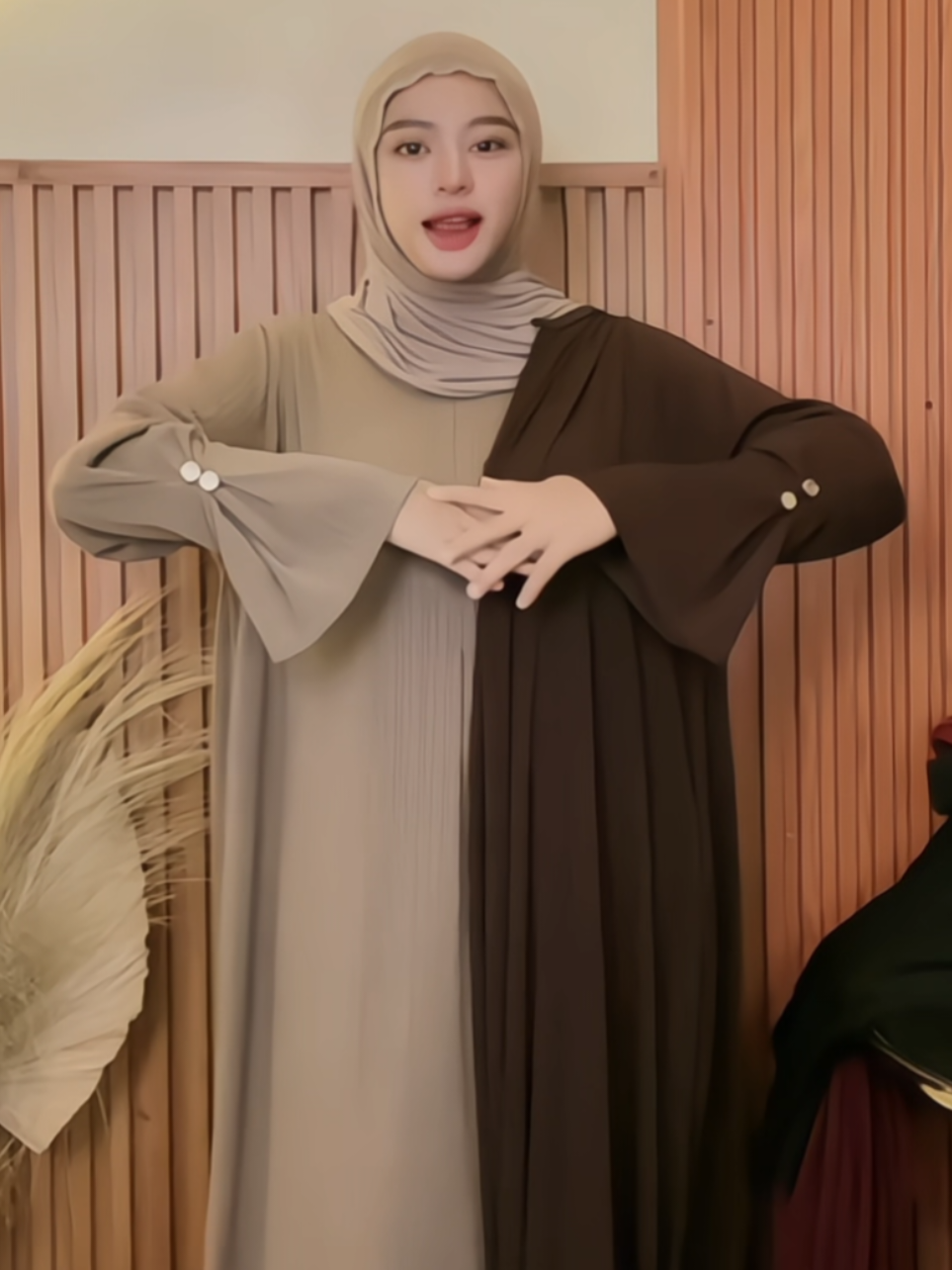 Abaya Busui Friendly Simple Anggun Gamis Basic Turki Arab Umroh #sipalingaffiliate #cekkeranjang #gamis #kekinian #fypage 