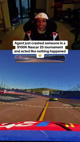 Nah I’d be tight 💀 #agent00 #nascar25 #agent00clips #fyp #viral 