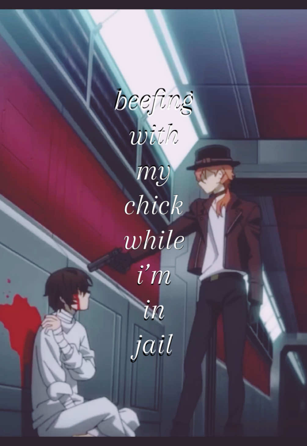 Awwwww theyre so cute #soukoku #skk #bsd #bungostraydogs #bungoustraydogs 