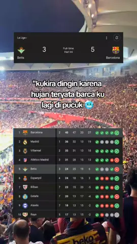turunin Dong bang dingin nih di pucuk Mulu🥶#fcbarcelona🔵🔴#barca#pucukdinggin🥶🥶#laliga#lewatberandafyp 