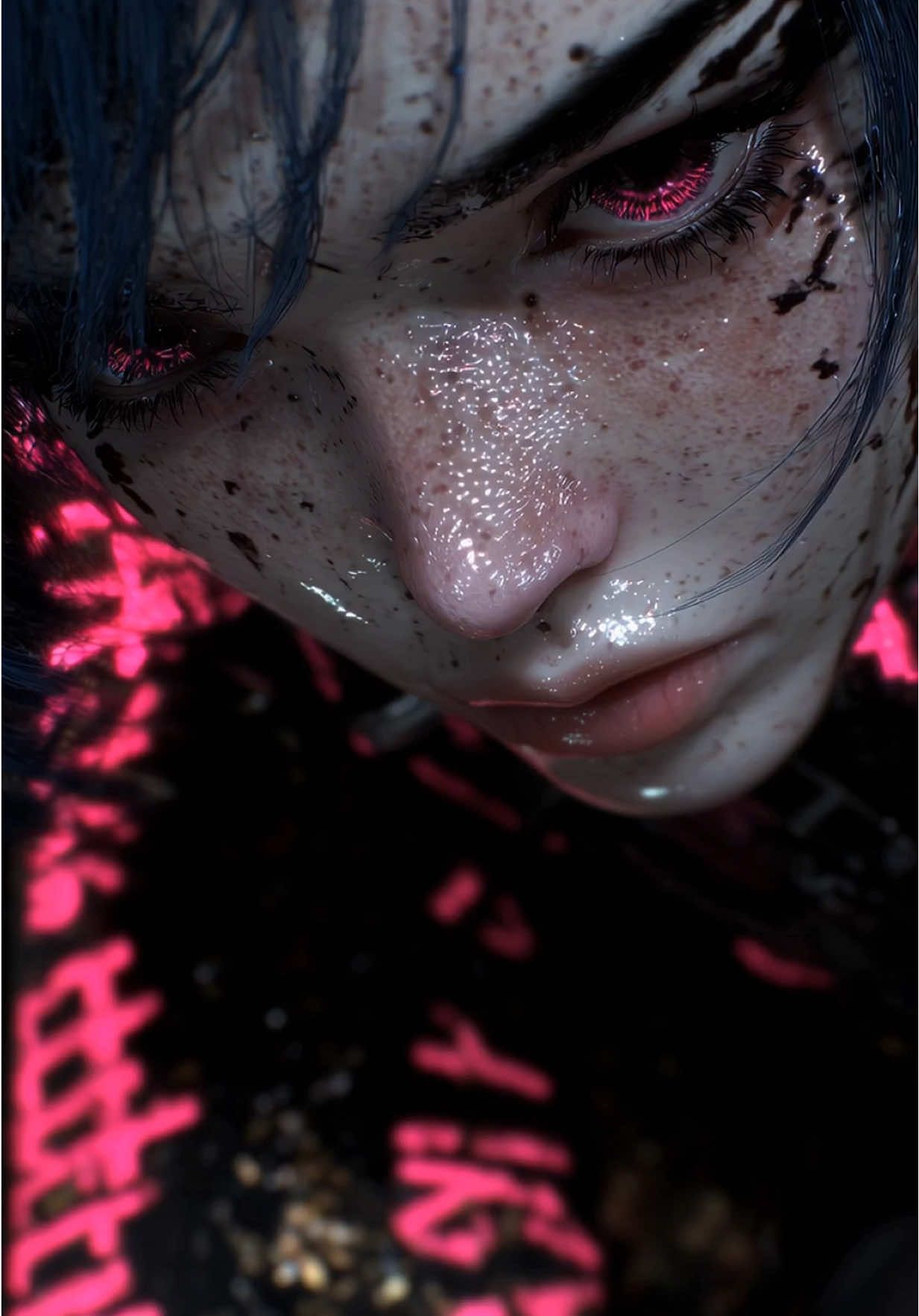 ✯ 𝔇 𝔞 𝔱 𝔲 𝔯 𝔞 ✯ I feel lost… Ultra Aesthetic Cyberpunk Vibes. #uncanny #datura #cyberpunk #dystopian #futuristic 