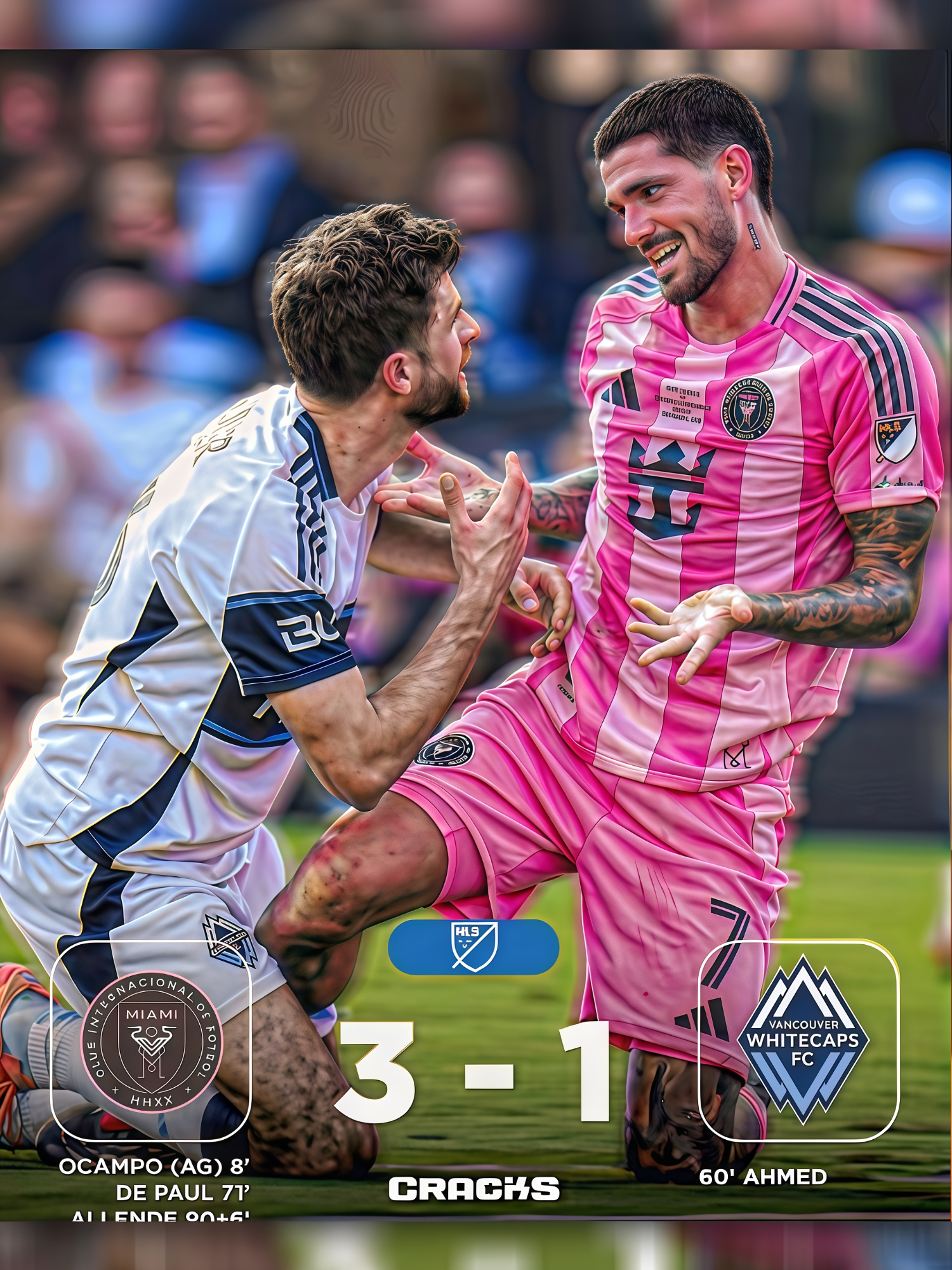 Lionel messi bawa inter miami juara MLS 2025. Bener bener efek lionel messi ke inter miami instan banget cuy. Baru beberapa musim aja uda ngasih gelar 4 tropi buat inter miami. The real the greatest of all time #crewxml #intermiamivsvancouver #messivsmuller #intermiami #vancouver #lionelmessi #muller #argentina #jerman #mls2025 #mlscup #MLS #foryoupage #fyp #benerserunya2025 #bismillahfyp #2025 #xyzbca #presetxml #football #goat