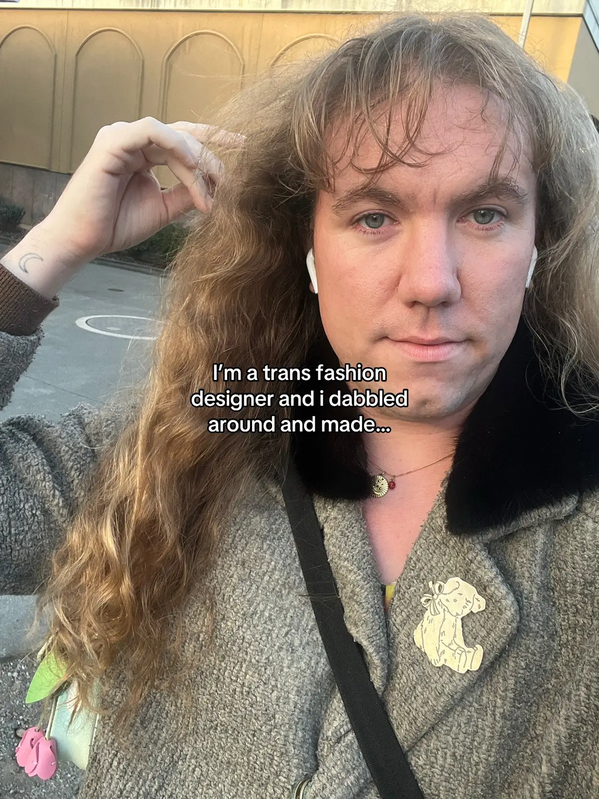 Tell Santa you want this bag from my first dive into accessory design ♥️ it’s available until Dec. 10th so time is ticking!  #queerfem #y2kaesthetic #queerfashion #femmetok #queertok 