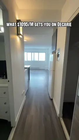 Touring a cute studio near Plamondon/Namur 🚇 Hot water incl & only $1095/M. Montreal deals still exist 😍 #montrealrentals #mtlapartments #studioapartment #decarie #plamondonmetr