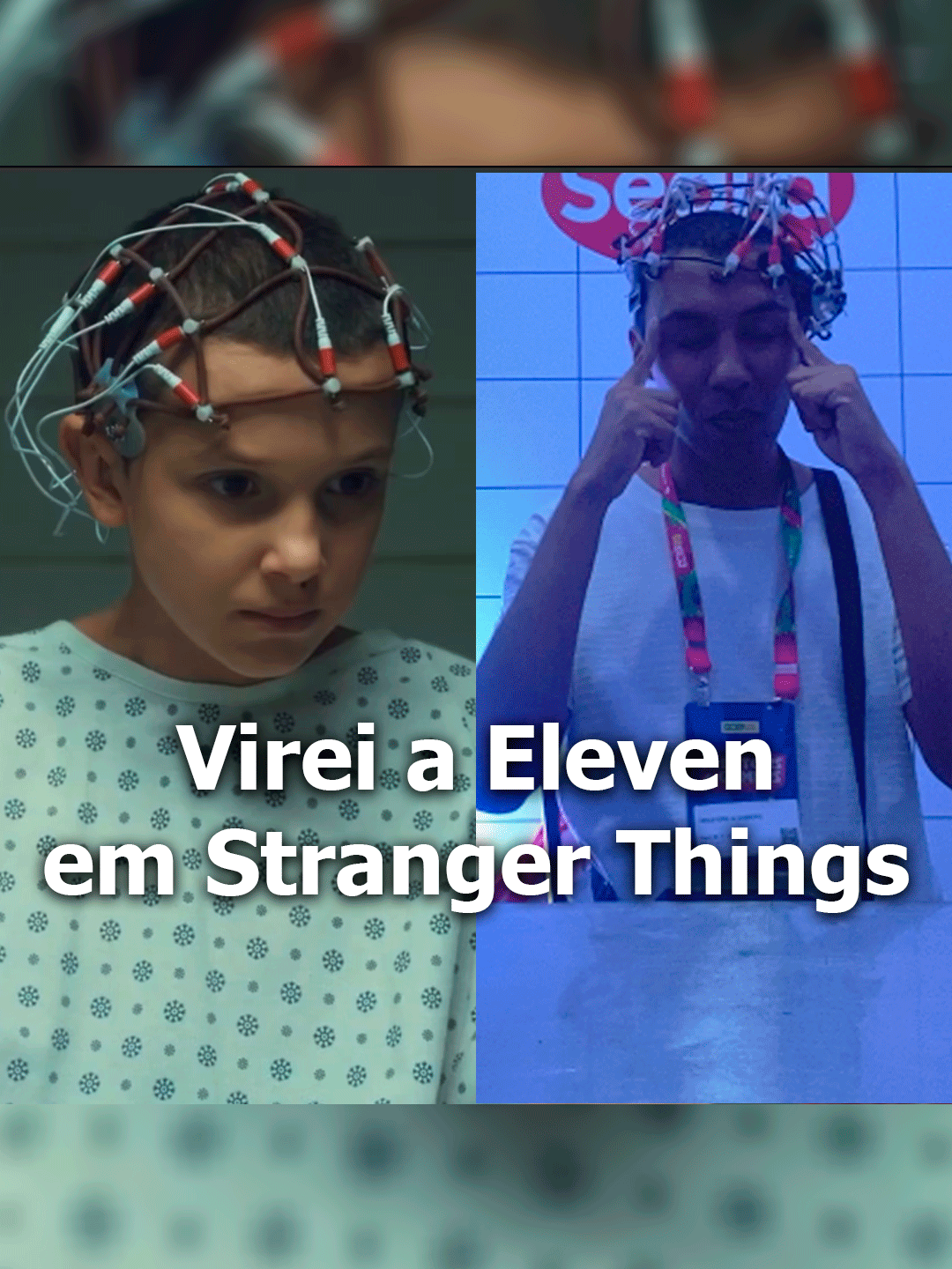 ENTREI NO LABORATORIO DE HAWKINS #strangerthings #strangerthings5 #vecna #eleven #tiktokmefezassistir #CCXP25