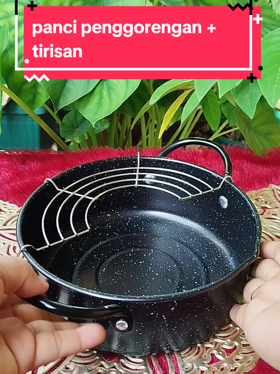 Salah satu peralatan dapur yang di cari emak-emak.. panci penggorengan + tirisan. Order yuk, klik keranjang kuning #deepfried #pancipenggorengan #deepfryer #penggorengan #tiktokfyp 