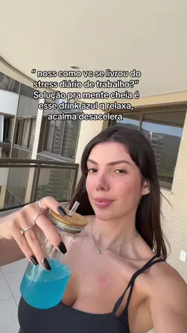 Simples drink azul #fyp 
