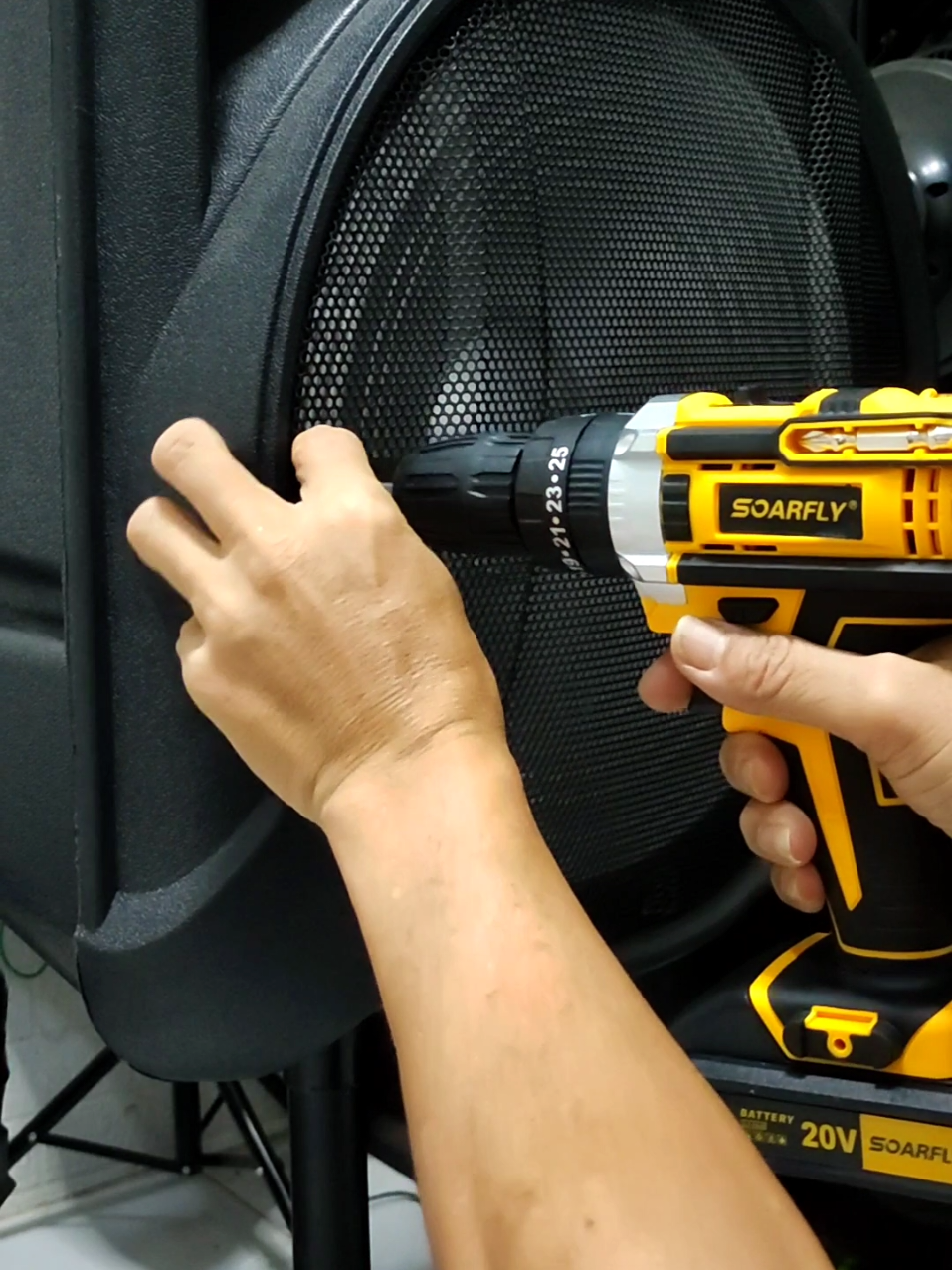 Fullset Mesin Bor Baterai 3in1 SOARFLY 20V #borbaterai  #mesinborfullset  #borcordless  # bor # mesinbor # borelektrik # perkakastukang # perkakasbengkel # alattukang # peralatantukang #bormurah  # alatlistrik # borlistrik #sipalingaffiliate 