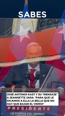 Utilizando nuevamente un vidrio para realizar su discurso, José Antonio Kast le envió un mensaje a Jeannette Jara. El candidato presidencial realizó su última visita al Biobío previo a las elecciones de segunda vuelta del próximo domingo. #kast #kastpresidente #comunismoesmiseria 