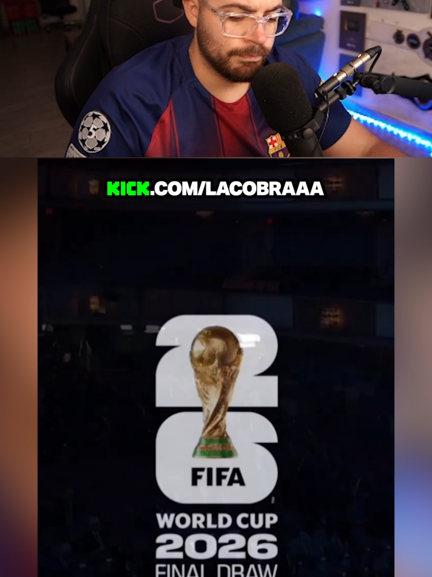 LA INTRO DEL MUNDIAL 2026 🏆🌎 #lacobra #lacobraaa