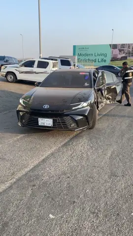 وراحت 😔 #الحمدانيه #حادث #كموره #اكسبلور 