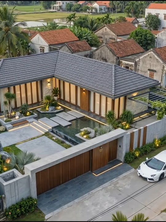 Kiến Trúc Sư Đã Làm Gì? Thay đổi ngoạn mục của một công trình. #nhadep #nepnha #sanvuondep #nhavuondep #nhacap4 #nhacap4dep #nhamainhat