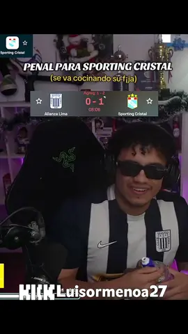 penal de Sporting cristal #sportingcristal #alianzalima #playoff #empate