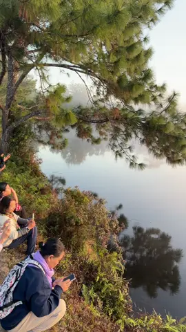 ชมพระอาทิตย์ขึ้นที่อ่างเก็บน้ำไพรัตน์เช้าวันที่7/12/68 #อ่างเก็บน้ํา #ภูกระดึง #พระอาทิตย์ขึ้นยามเช้า #เดินป่า #เลย 