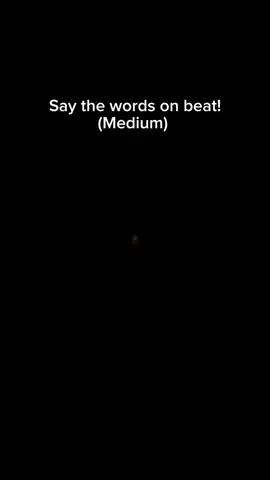 Say the words on beat [MEDIUM DIFFICULTY] #medium #trend #fyp #fyppppppppppppppppppppppp #chrispaul 