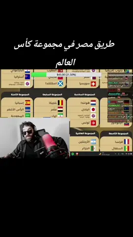 قرعة مصر في مجموعة كأس العالم  @فاروق المغربي  #فاروق_المغربي #اكسبلور #كرة_قدم #كرة #مصر