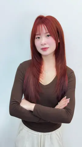 Chị em chư có mầu chơi no en thì qua em nhé #tocdep #duoikhongkiem #tóclayer #xuhuong 