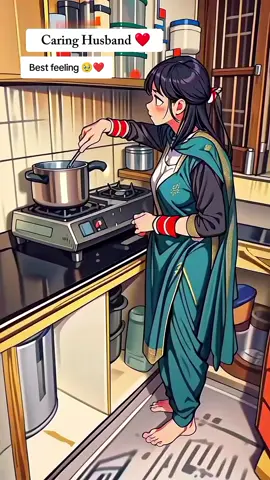 Best feeling 🥹❤️#husband #wives #foryoupage #cartoon #foryou 