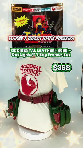 OCCIDENTAL LEATHER® 8089 - OxyLights™ 7 Bag Framer Set $368 #occidentalleather #toolbags #toolbelt #toysforbigguyspowertools @juanramirez2808 @Ramírez @T.4.B.G #2 