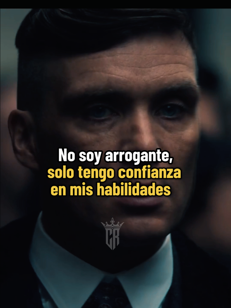 No soy arrogante. ☺️🎩🍷🫡 #tomasshelby #fyp #frasesmotivadoras #peakyblinders #motivational 